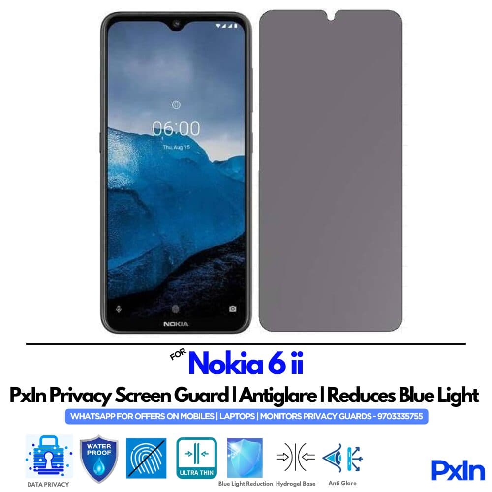 Nokia 6 ii Mobile Privacy Screen