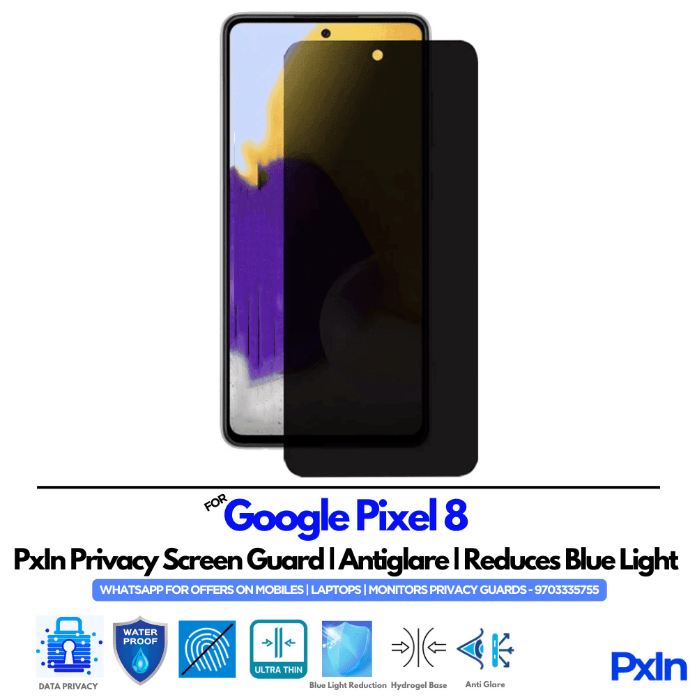Google Pixel 8 Mobile Privacy Screen
