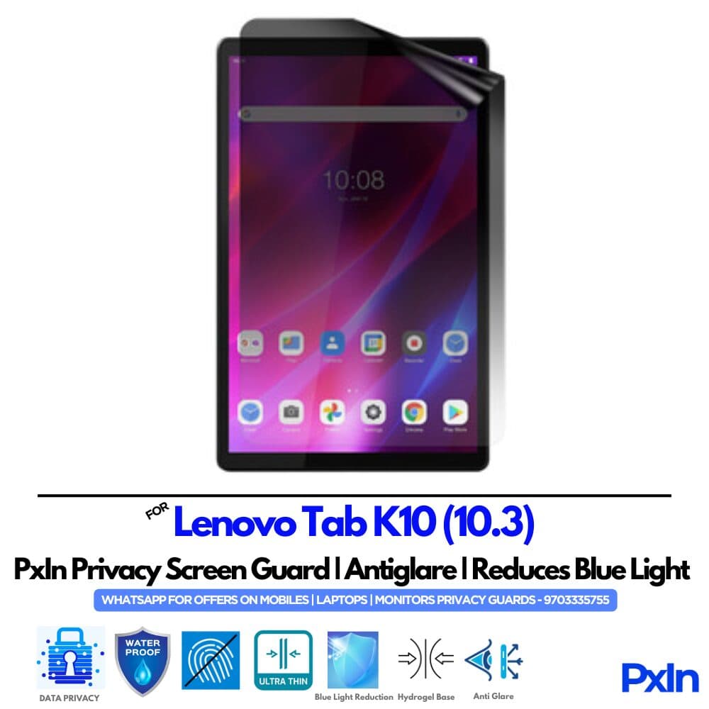 Lenovo Tab K10 (10.3) Privacy Screen