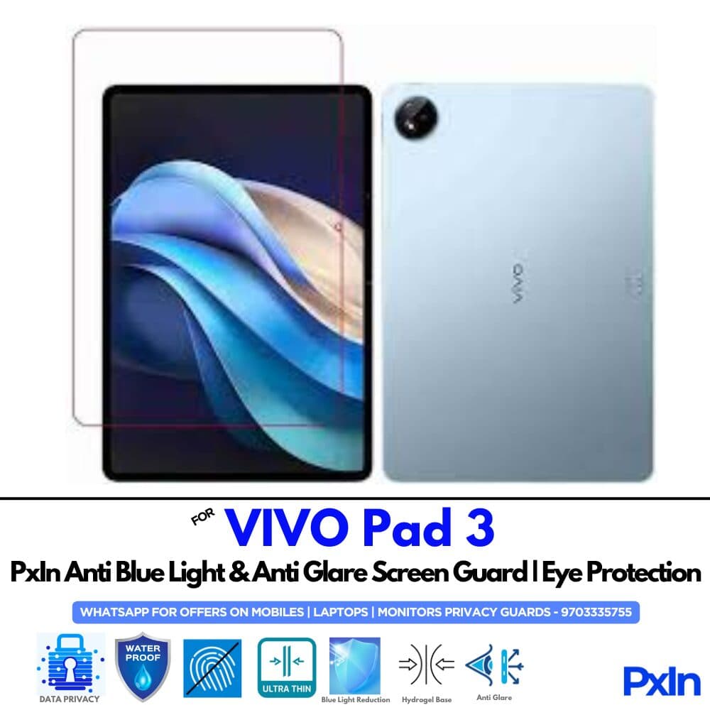 VIVO Pad 3 Anti Blue light Screen Guard