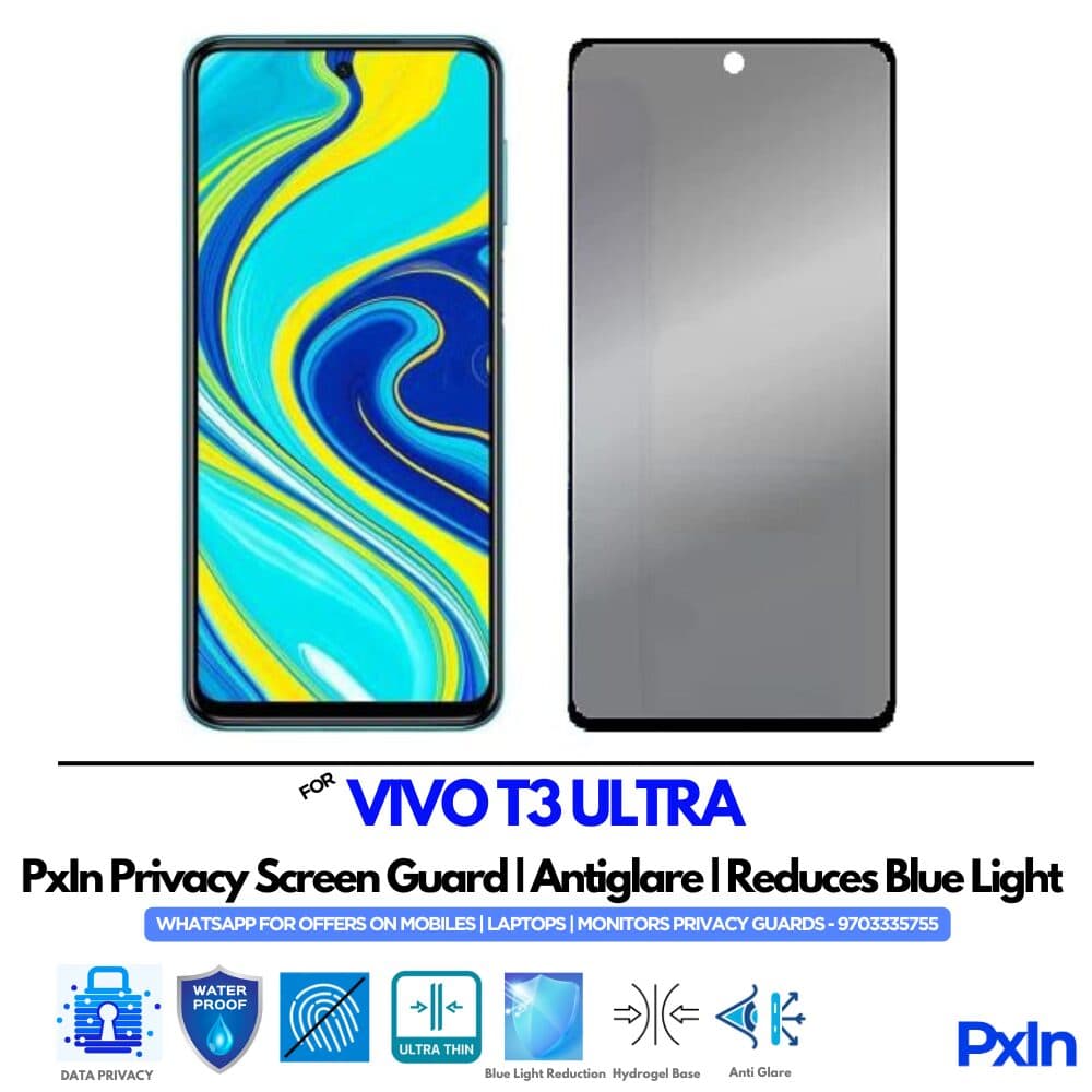 VIVO T3 ULTRA Mobile Privacy Screen Guard