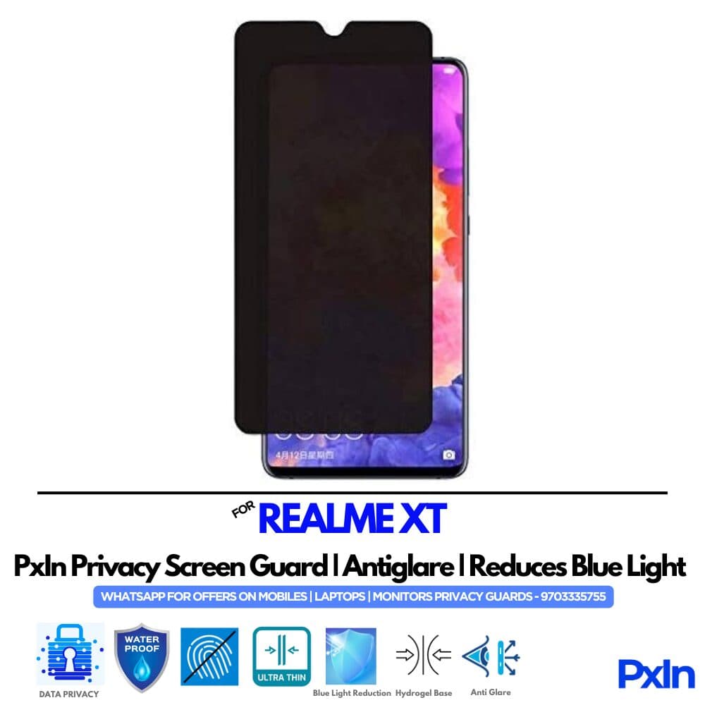 REALME XT Mobile Privacy Screen Guard