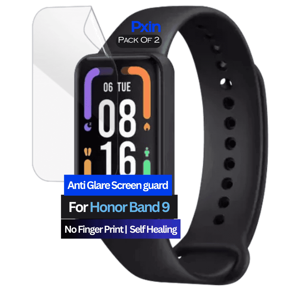 Anti-Glare Screen Guard for Honor Band 9 Smartwatch