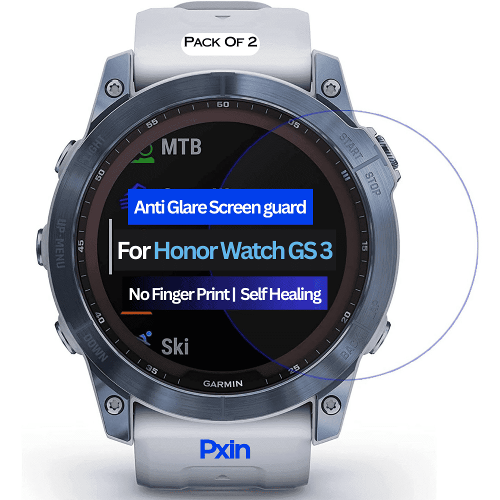 Anti-Glare Screen Guard for Honor Watch GS 3 Smartwatch