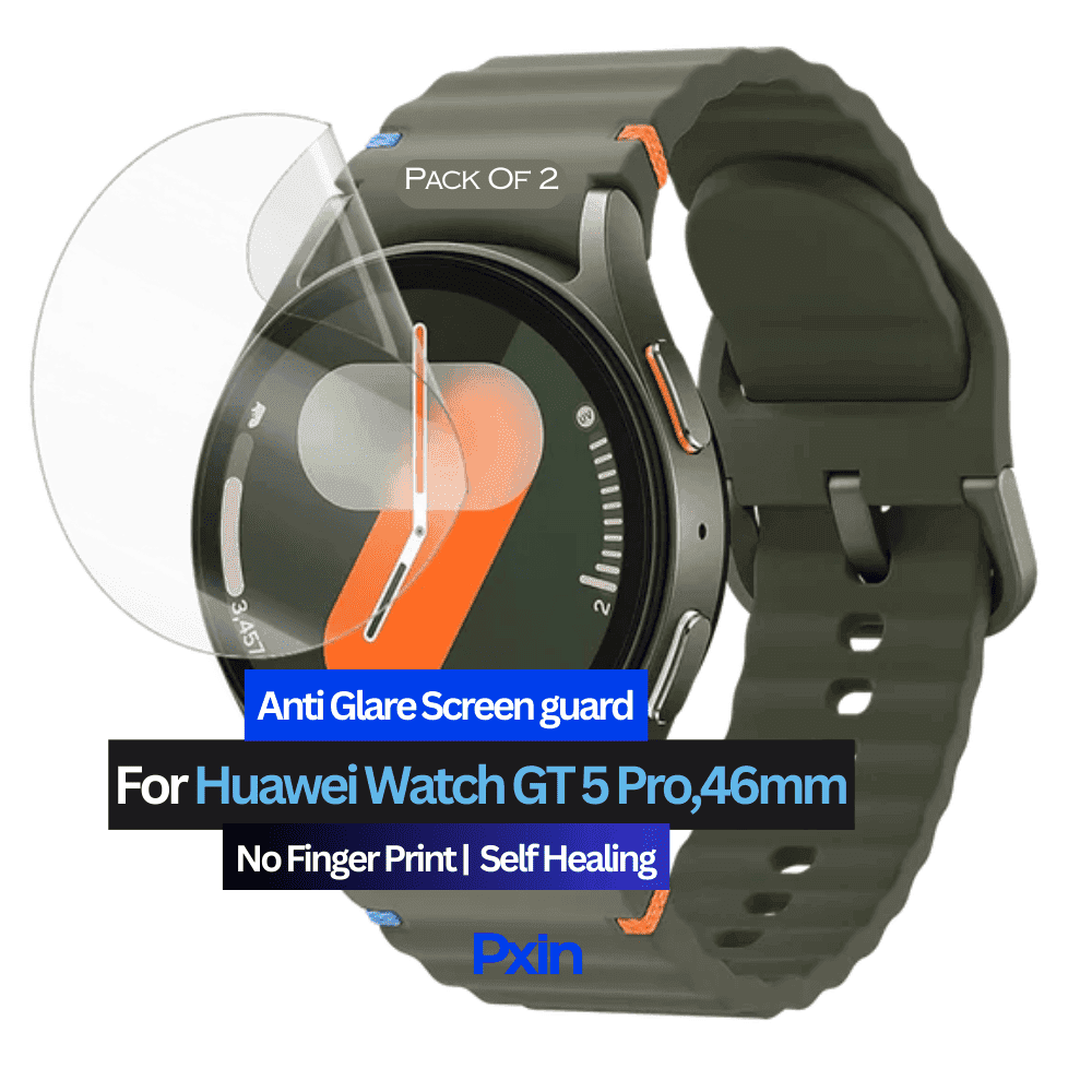 Anti-Glare Screen Guard for Huawei Watch GT5 Pro 46 mm Smartwatch