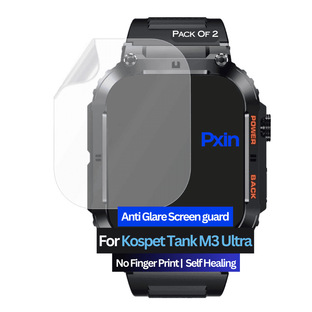 Anti-Glare Screen Guard for Kospet Tank M3 Ultra Smartwatch