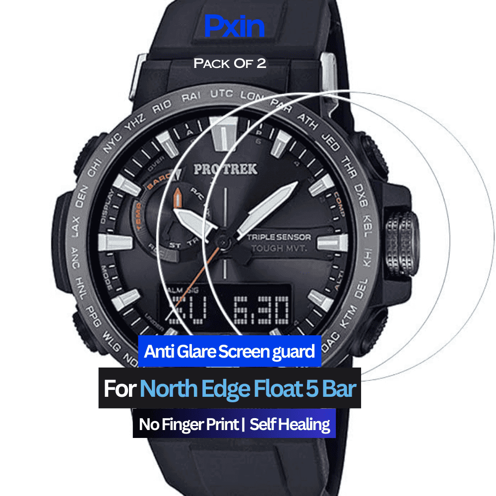 Anti-Glare Screen Guard for North Edge Float 5 Bar Smartwatch