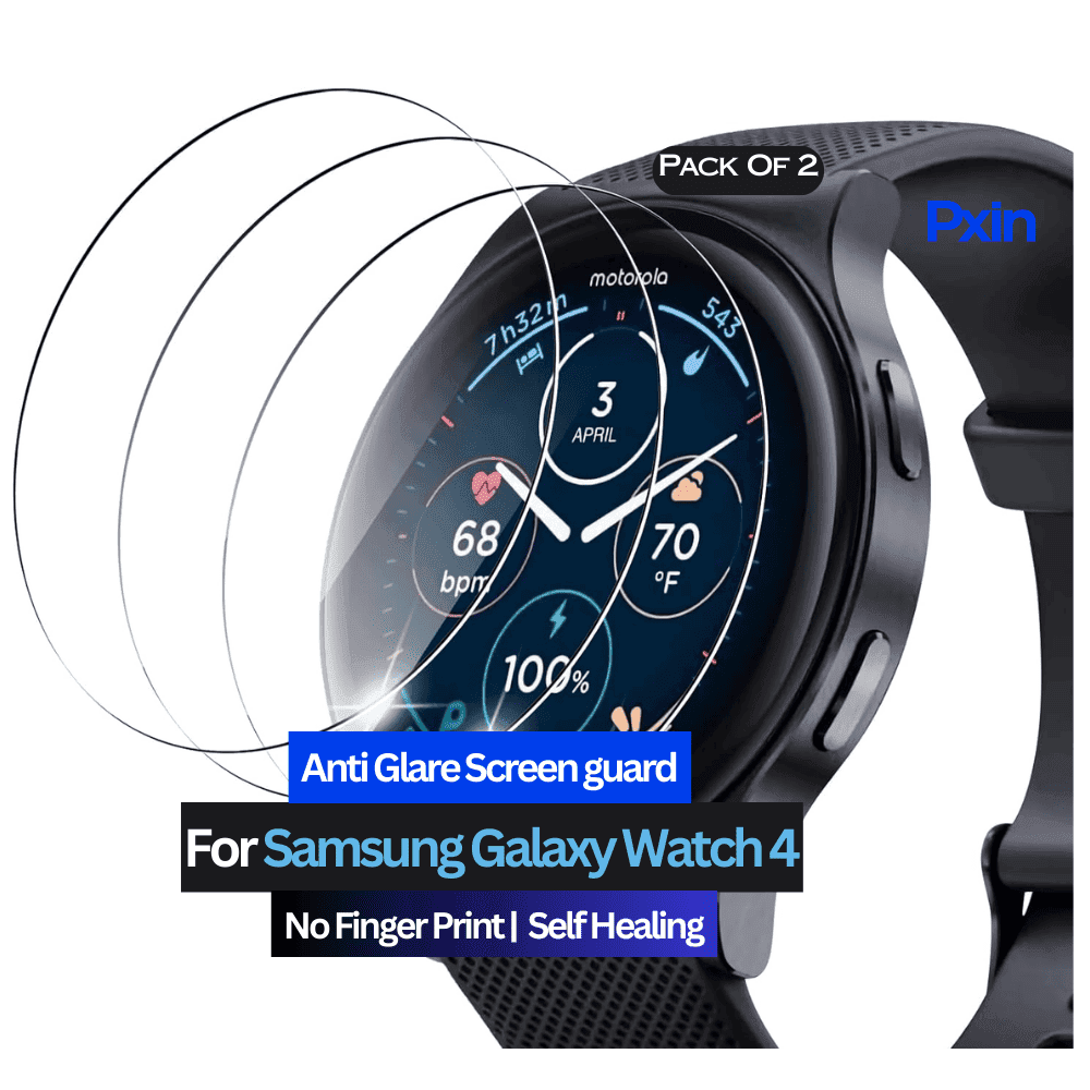 Anti-Glare Screen Guard for Samsung Galaxy Watch 4 Smartwatch