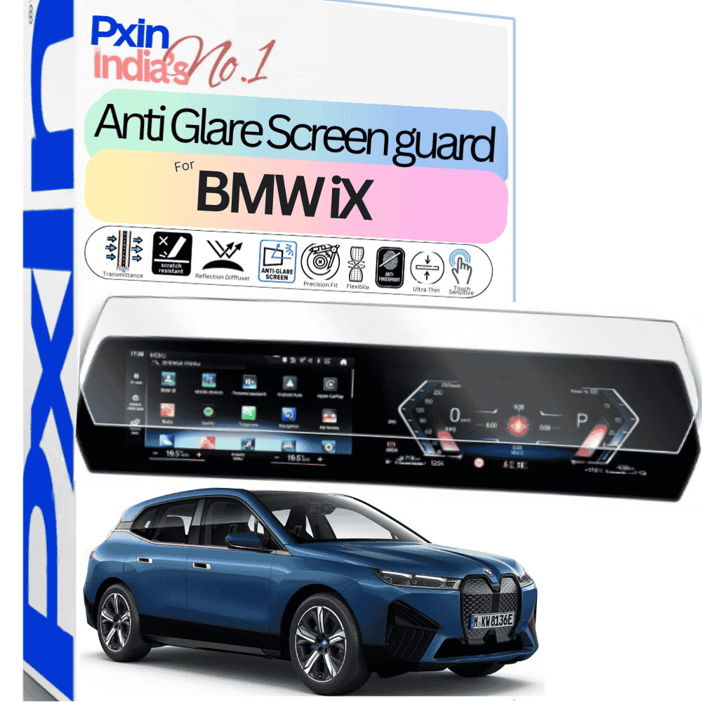 BMW iX antiglare screen guard