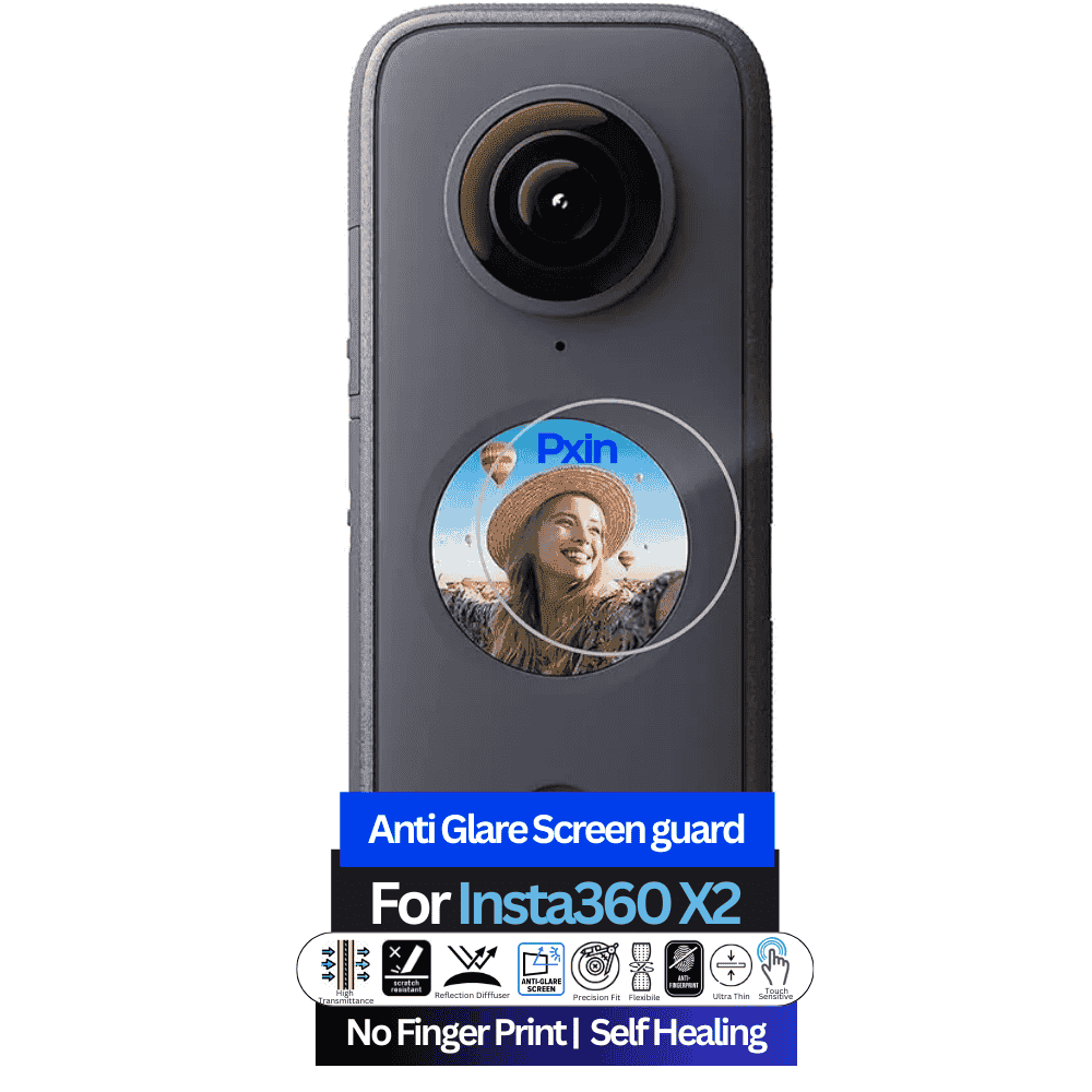Anti-Glare Screen Guard for Insta360 X2 Camera
