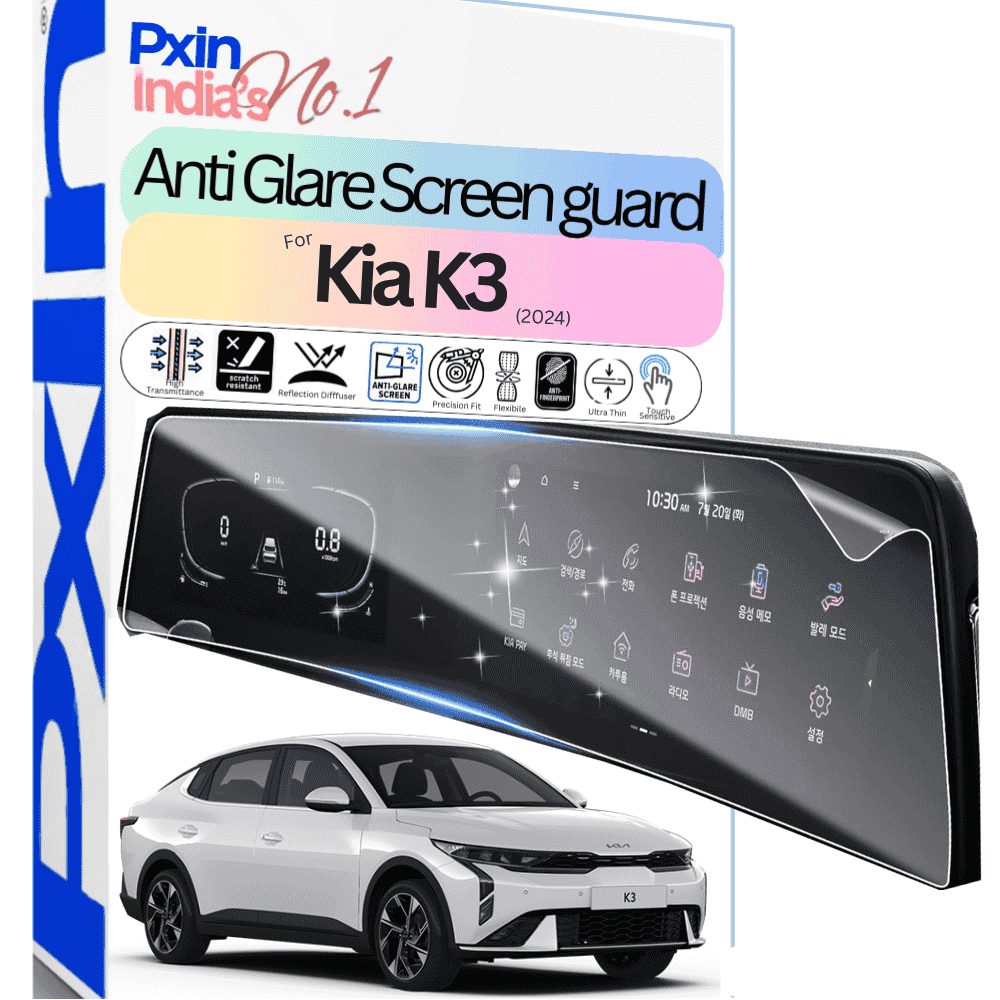 Kia K3 (2024) antiglare screen guard