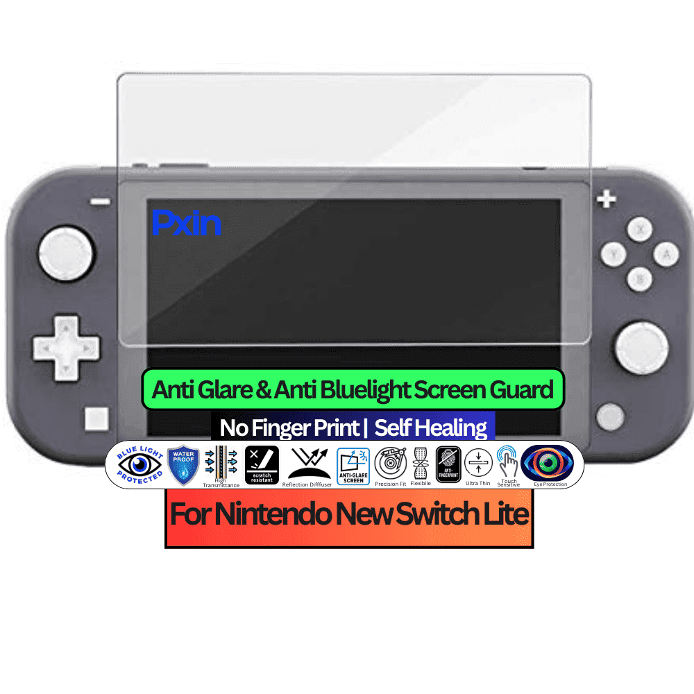 Anti-Blue & Anti-Glare Screen Guard for Nintendo New Switch Lite Gaming Console