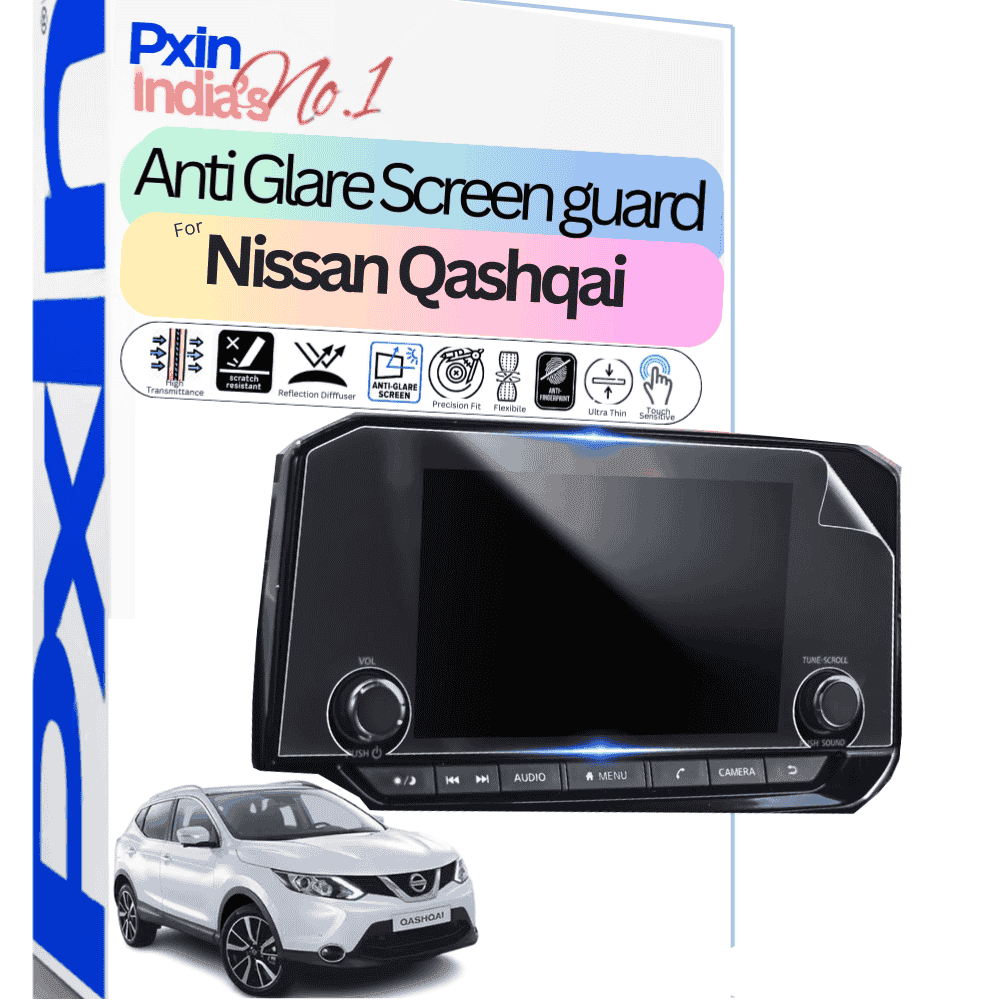 Nissan Qashqai antiglare screen guard