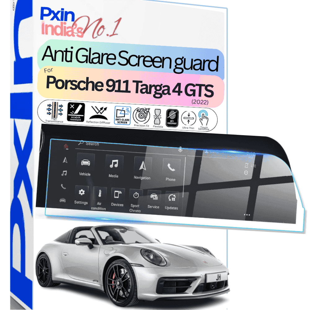 Porsche 911 Targa 4 GTS (2022) antiglare screen guard