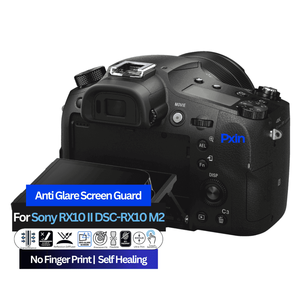 Anti-Glare Screen Guard for Sony RX10 II DSC-RX10 M2 Camera