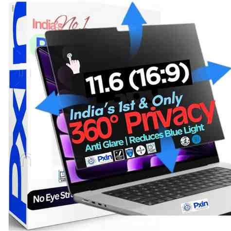 11.6 Inch 16:9 Touch Monitor Privacy Screen