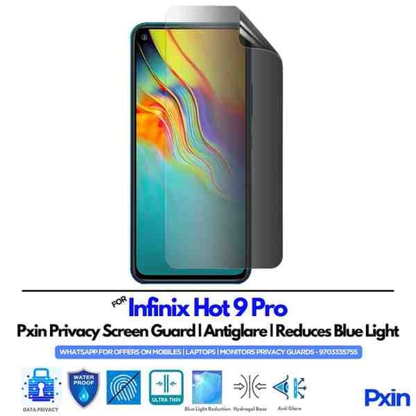 InfinixHot9Pro Mobile Privacy Screen Guard