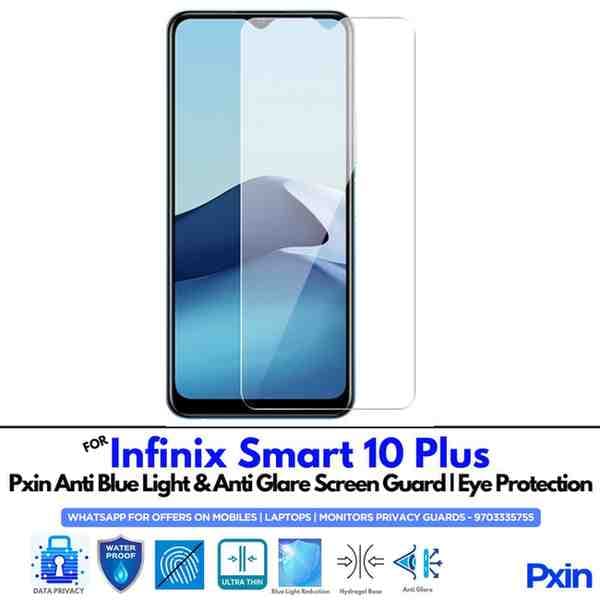 Infinix Smart 10 Plus Mobile Anti Bluelight and Anti glare Screen Guard