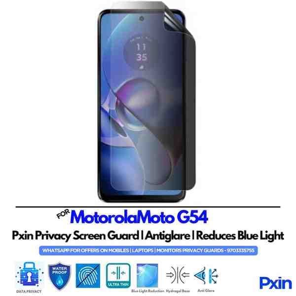 MotorolaMotoG54 Mobile Privacy Screen Guard