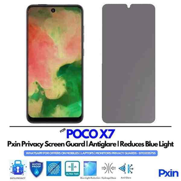 POCO X7 Mobile Privacy Screen Guard