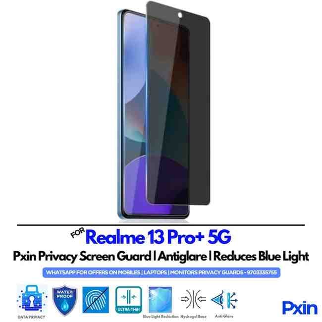 Realme13Pro+5G Mobile Privacy Screen Guard