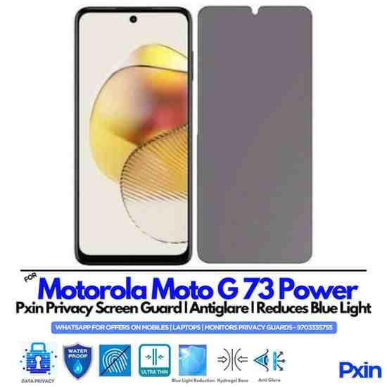 Motorola Moto G73 Power Privacy Screen Guard