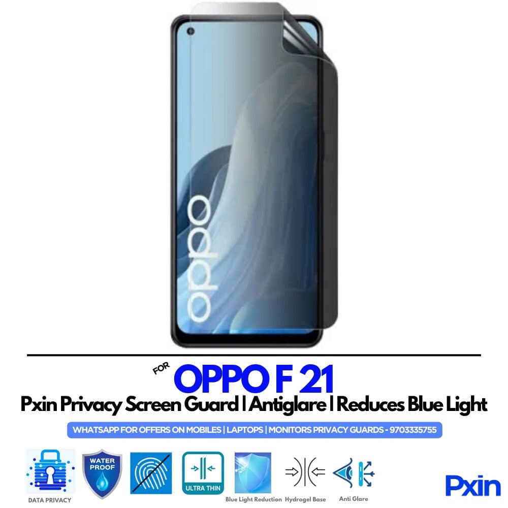 OPPO F 21 Privacy Screen Guard
