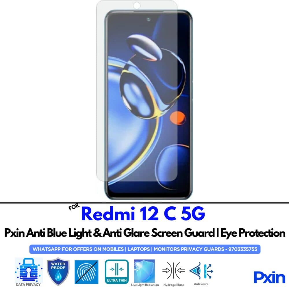 Redmi 12 C 5G Anti Glare Screen Guard