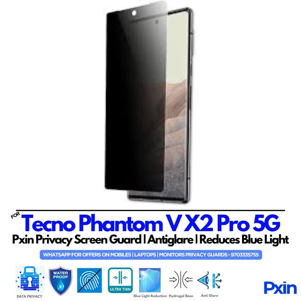 Tecno Phantom V X2 Pro 5G Privacy Screen Guard