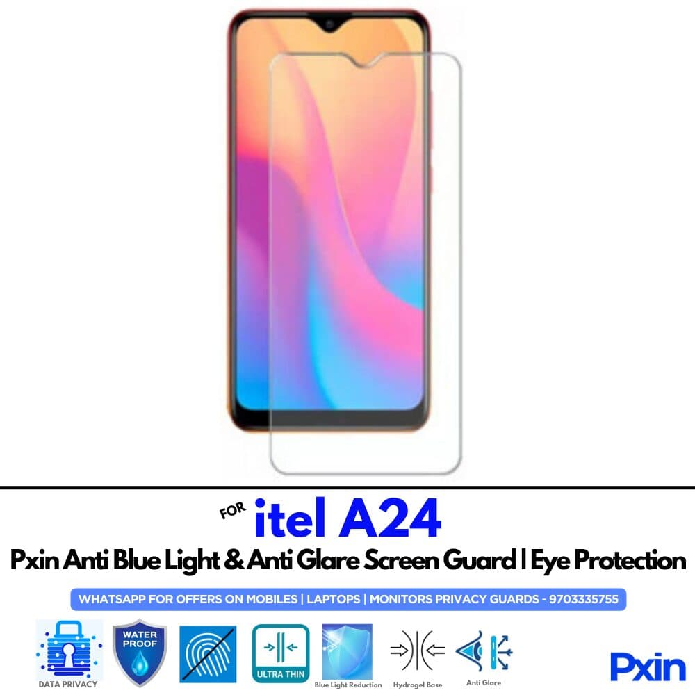 itel A24 Anti Glare Screen Guard