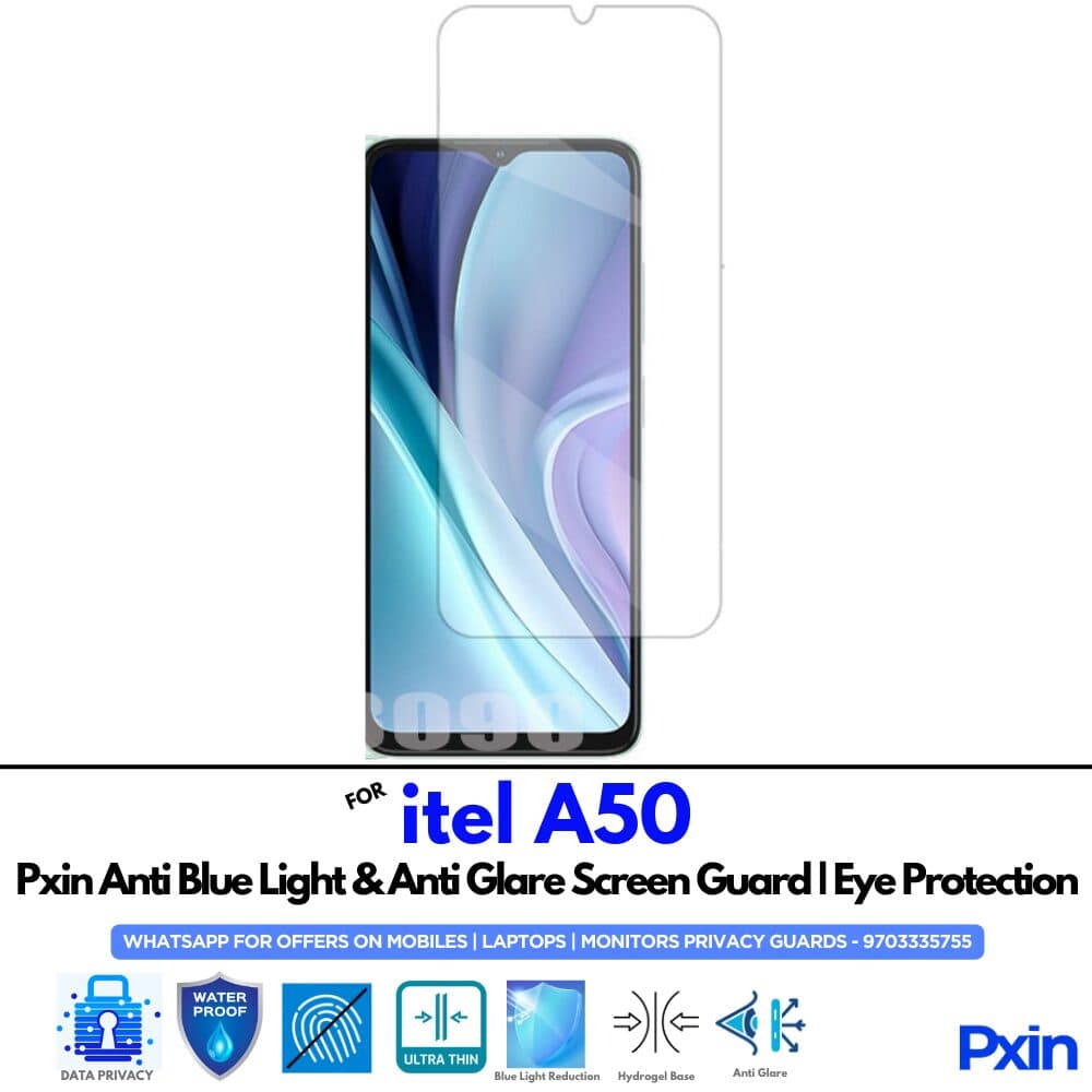 itel A50 Anti Glare Screen Guard