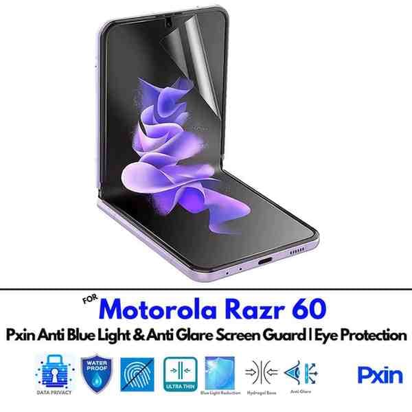 Anti Blue Light and Anti Glare Screen Guard for Motorola Razr 60