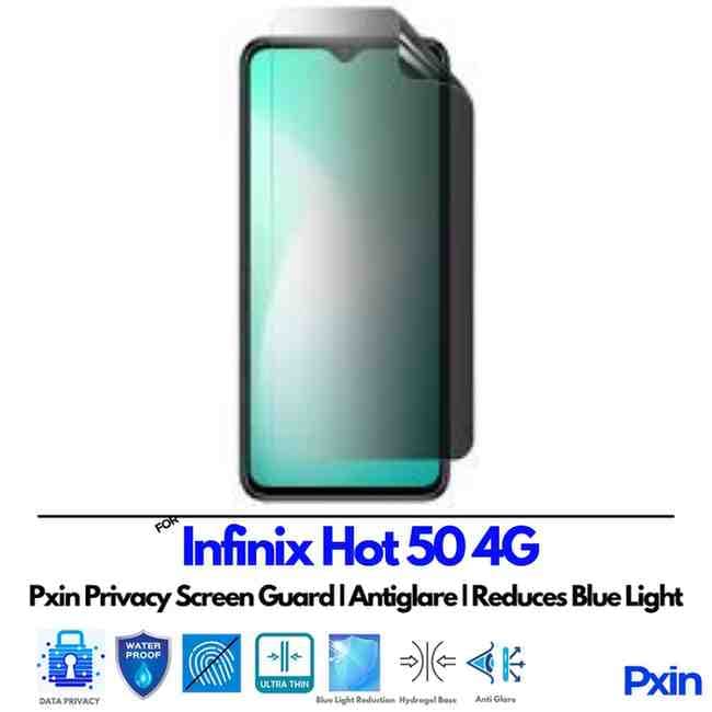 InfinixHot504G Privacy Screen Guard