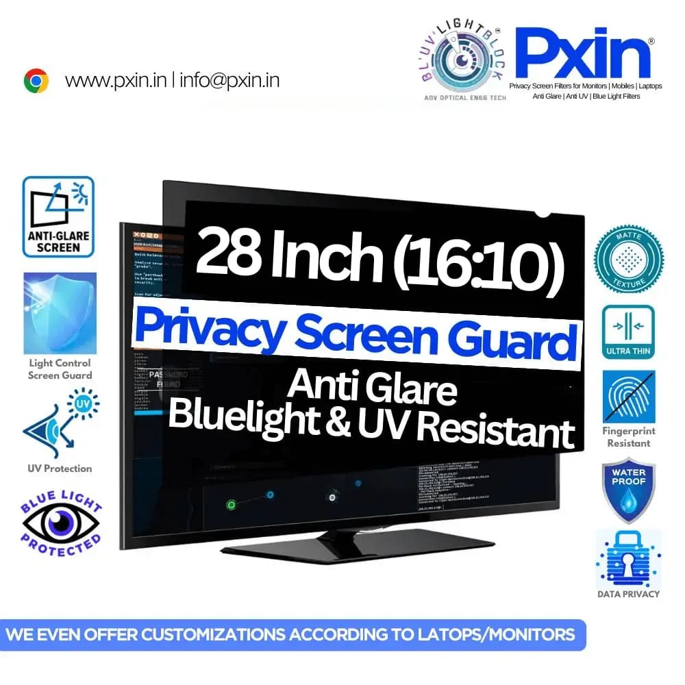 28 inch monitor privacy screen guard