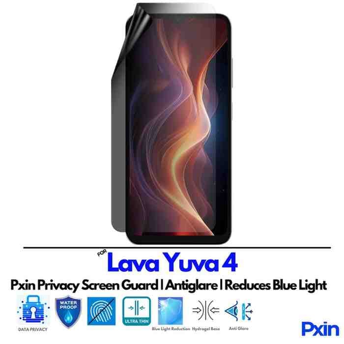 Lava Yuva 4 Privacy Screen Guard