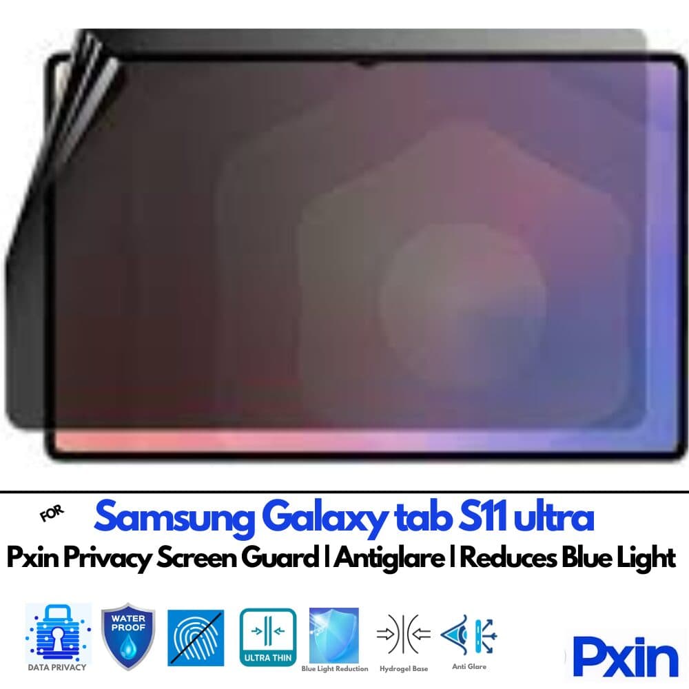 Samsung Galaxy tab S11 ultra Privacy screen gurad
