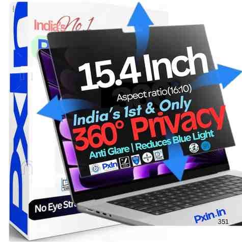 15.4 inch (16:10) laptop privacy screen guard