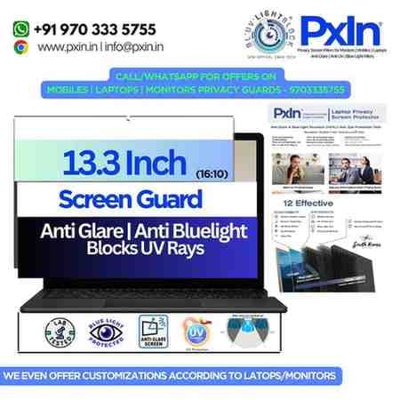 MacBook 12 inch 12 inch - Anti Glare Screen Guard | Anti Blue Light | UV(A/B/C) Block | PXIN - Image 1