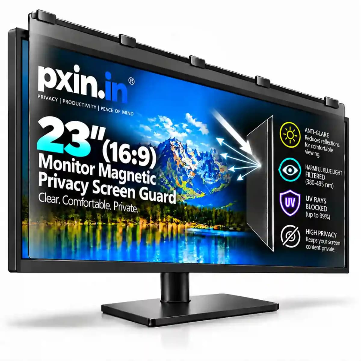 22-169-Inches-Magnetic- Monitor-Privacy-Screen-Guard