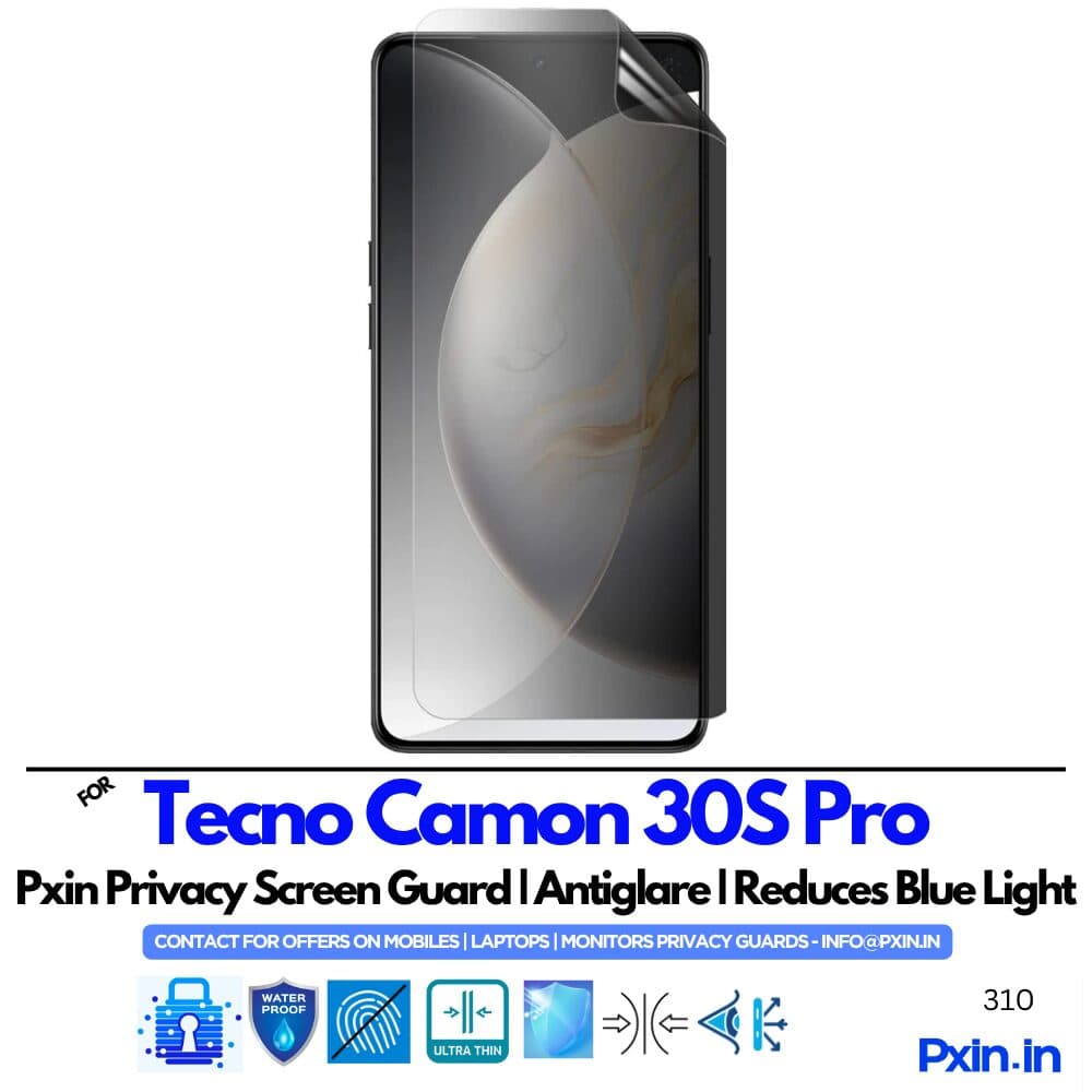 Tecno Camon 30S Pro Privacy screen guard