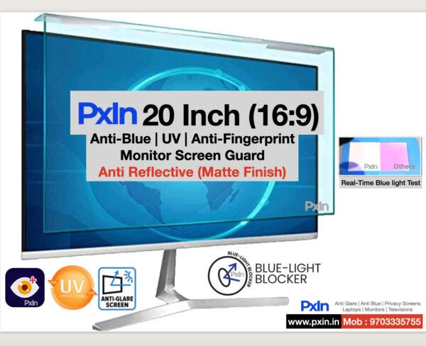 20 Inch(16:9) Monitor Screen Guard