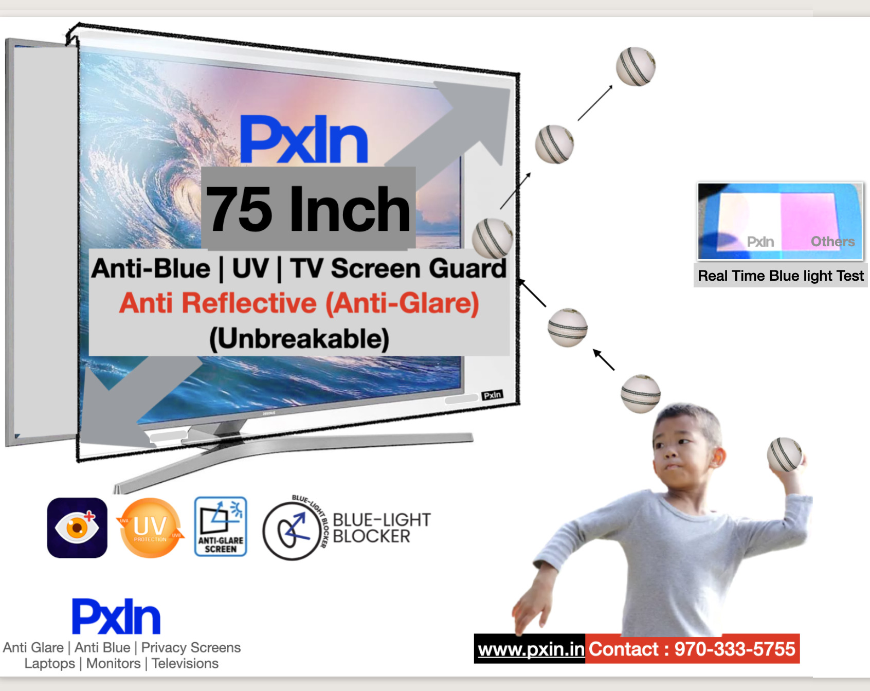 75 Inch TV Screen Protector