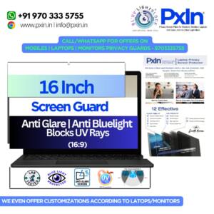 16 Inch (16:9) | Anti Glare | Anti Bluelight Screen Guard