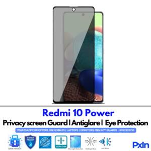 Redmi 10 Power Privacy Screen Guard