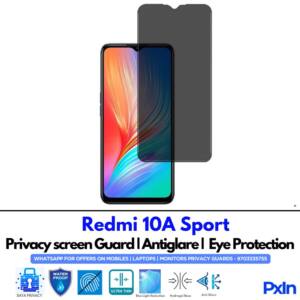 Redmi 10A Sport Privacy Screen Guard