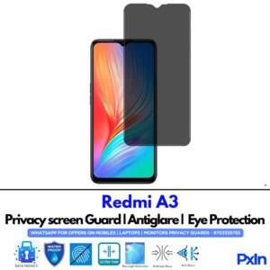 Redmi A3 Privacy Screen Guard