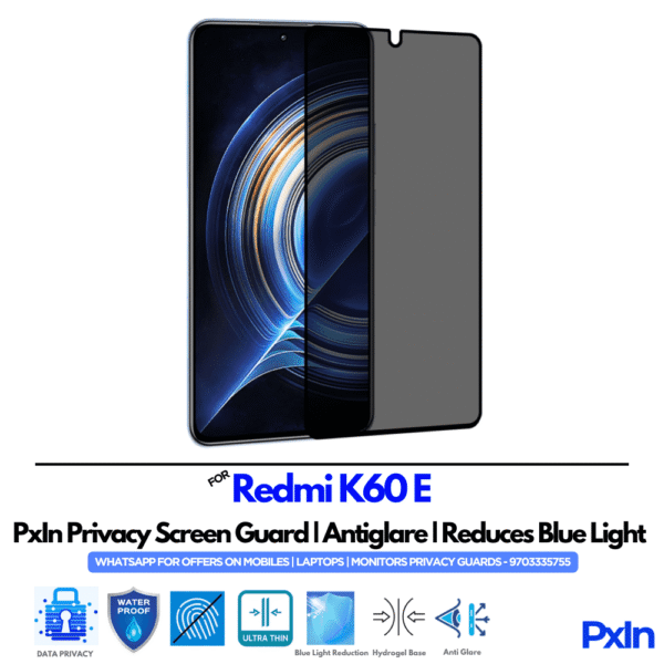 Redmi K60 E Privacy Screen Guard