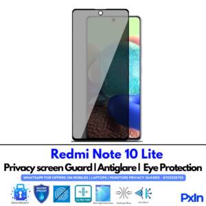 Redmi Note 10 Lite Privacy Screen Guard
