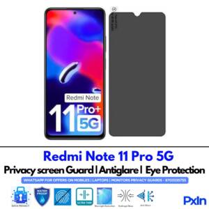 Redmi Note 11 Pro 5G Privacy Screen Guard