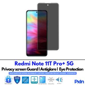 Redmi Note 11T Pro Plus 5G Privacy Screen Guard
